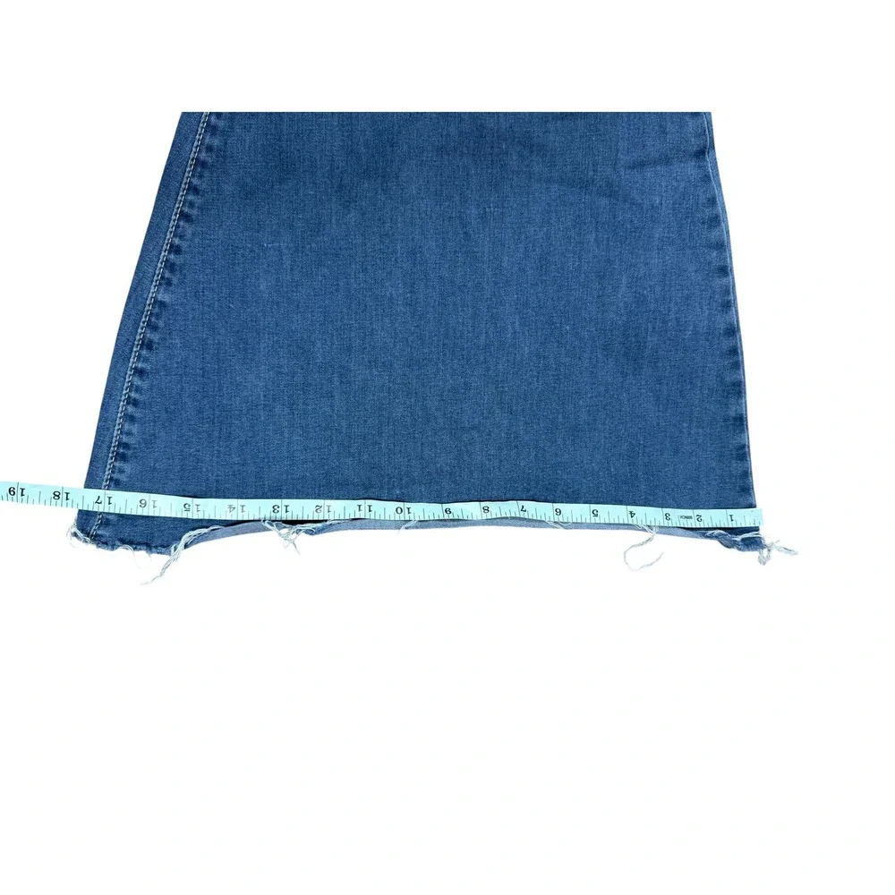 Free People Just Float On Flare‎ Jeans Light Wash High Rise Bell Bottom 28